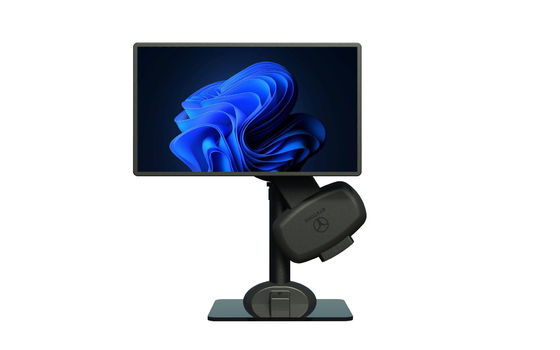 말 탄 전기 LCD 모니터는 자동적 리프팅과 회전을 세웁니다