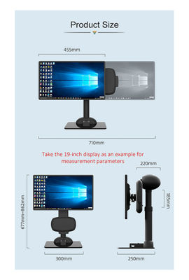 Unique Monitor Display Bracket Lazy Design Automatic Lifting Move Slowly