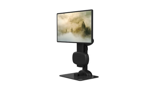 360개의 각도 회전 3 기어는 모니터 노트북 스탠드 USB Ｄ 5V 0.2A를 흔듭니다