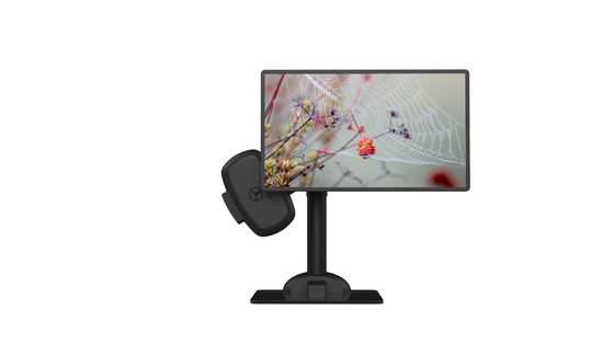 Neck Massage Laptop Stand Arm Black Electric Lifting Monitor Stand