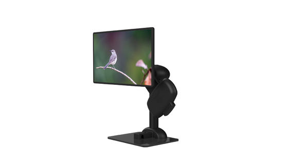 목 건강 LCD 모니터는 오래가는 자동적 리프팅 나태한 디자인을 세웁니다