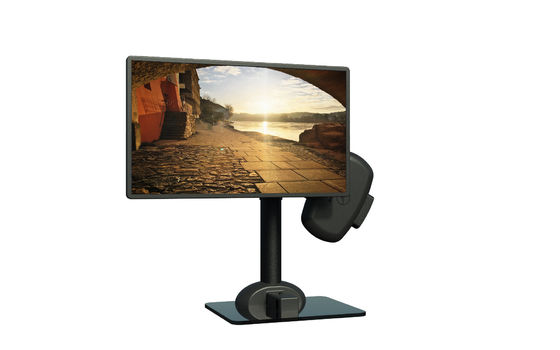 플라스틱 전기 리프팅 회전 PC 모니터 스탠드 팔 목 딱딱함을 완화하기 위해